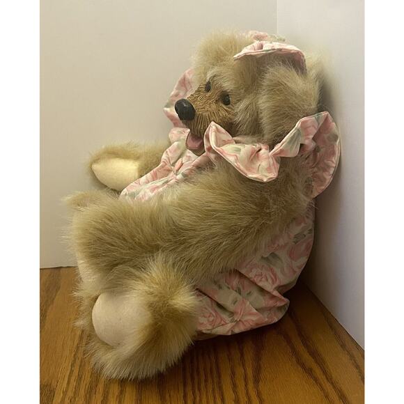 Kimberly's Originals Molly A&A Plush Bear Stuffed Animal Resin Face - Picture 5 of 10